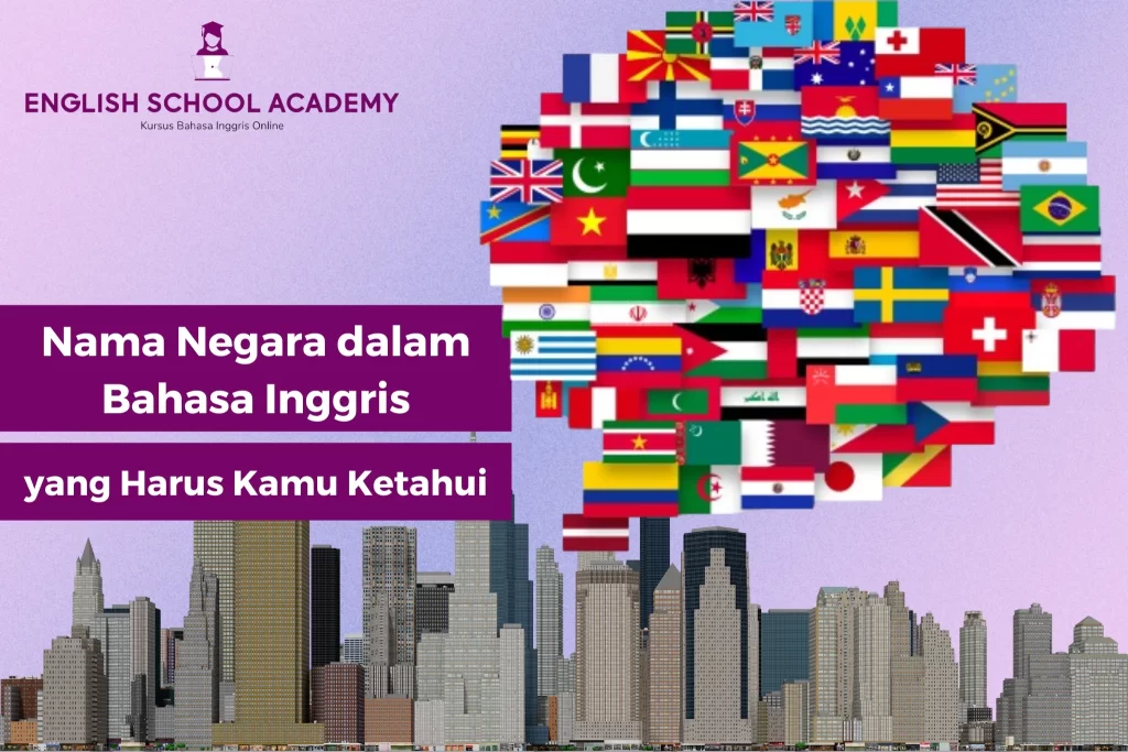 Nama Negara dalam Bahasa Inggris